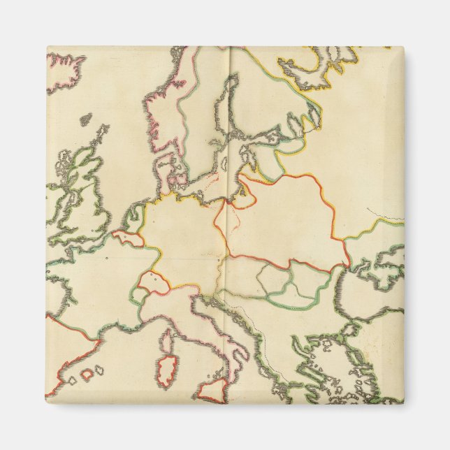 Aimant L'Europe par religion (Devant)