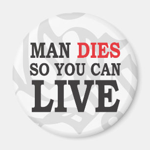 Aimant L'évangile met l'aimant chrétien