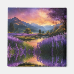 Aimant Levée solaire de Purple Mountain Valley
