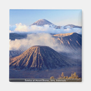 Aimant Lever de soleil au bâti Bromo, Java, Indonésie