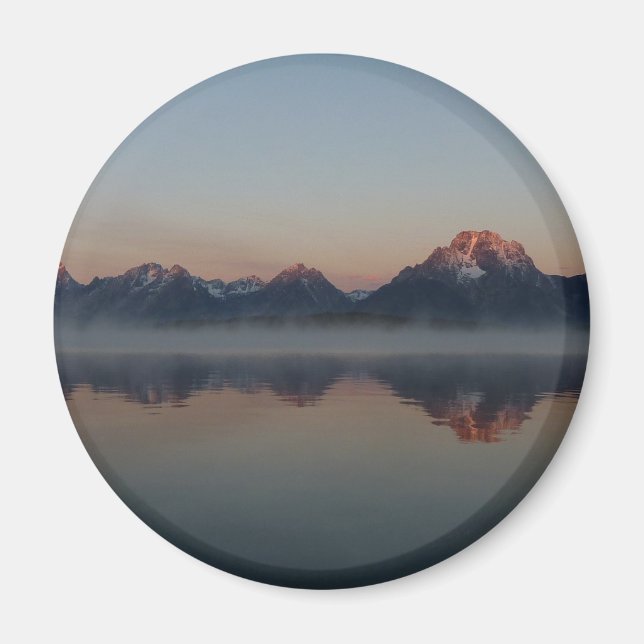 Aimant Lever de soleil au Jackson Dam Grand Teton Nationa (Devant)