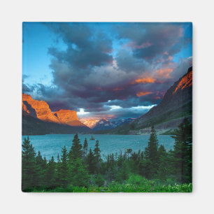 Aimant Lever de soleil au lac st. Mary
