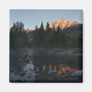 Aimant Lever de soleil de Grand Teton à Cottonwood Creek