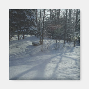 Aimant Lever de soleil d'hiver
