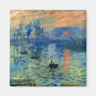 Aimant Lever de soleil d'impression, Soleil Levant,