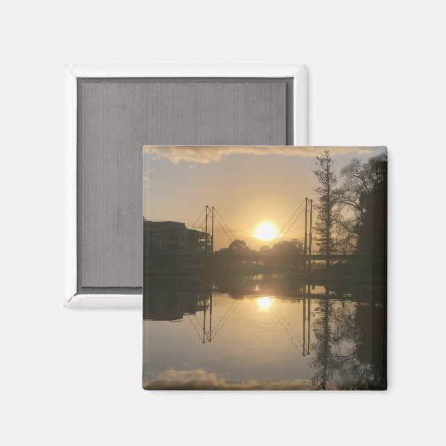Aimant Lever de soleil matinal (Recto/Verso)