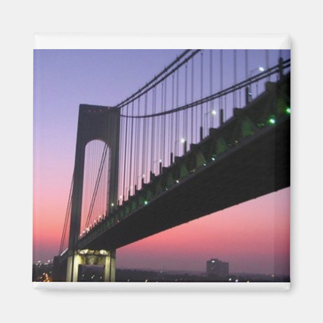 Aimant Lever de soleil sur la Verranzano (Devant)