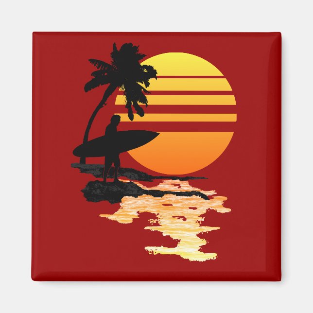 Aimant Lever du soleil (Devant)
