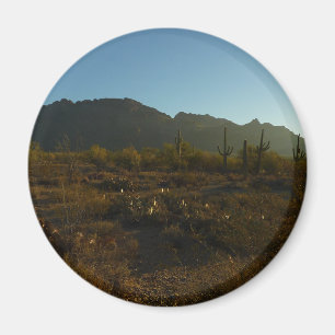 Aimant Lever du soleil du Saguaro dans le parc national d