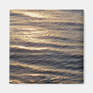 Aimant Lever du soleil sur les eaux océaniques Calmer la 