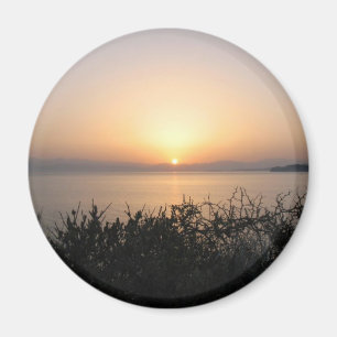 Aimant Lever Du Soleil Sur L'Île De Corfou En Grèce 4