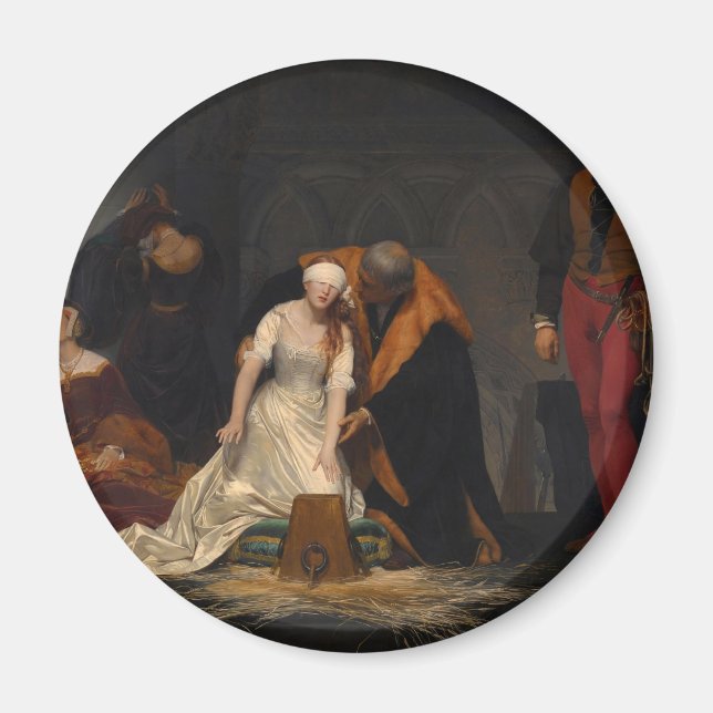Aimant L'exécution de Lady Jane Grey (Devant)