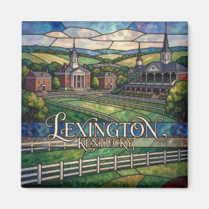 Aimant Lexington Kentucky Pays du Cheval 🐎