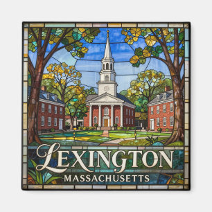 Aimant Lexington Kentucky Verre Coloré Pays Chevalin 🐎