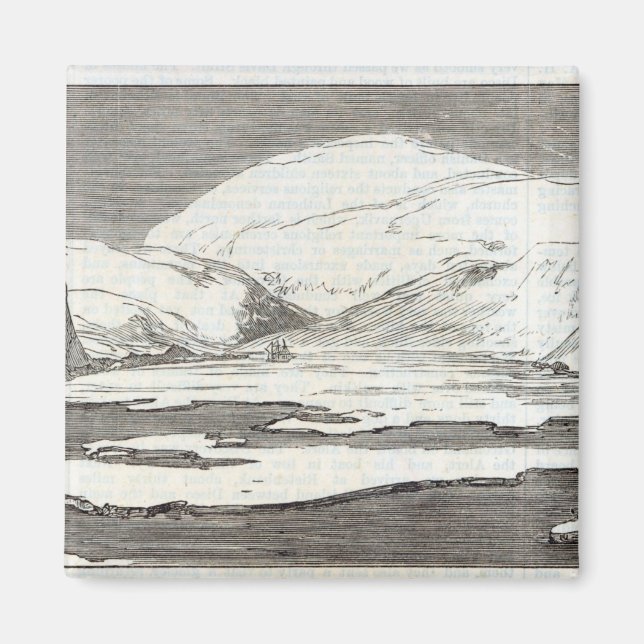 Aimant L'expédition du pôle Nord (Devant)