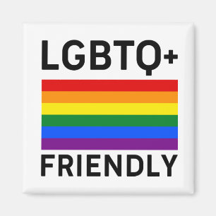 Aimant lgbtq amical drapeau de la fierté symbole Transse