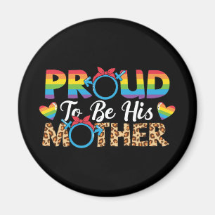 Aimant LGBTQ - Fier D'Être Sa Mère