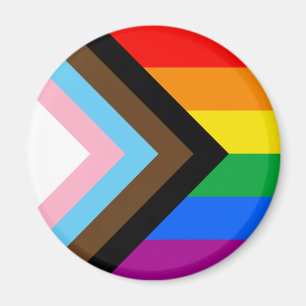 Aimant LGBTQ+ Indicateur de fierté de progrès