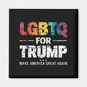 AIMANT LGBTQ POUR TRUMP GAY LESBIAN POUR TRUMP 2024