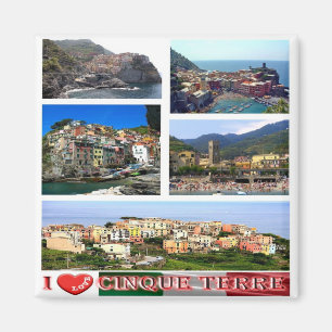 Aimant LGR104 CINQUE TERRE I Love - Italie - Frigo
