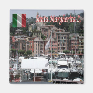 Aimant LGR109 PÈRE NOËL MARGHERITA LIGURE - Port - Réfrig