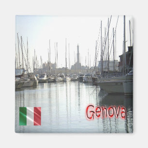 Aimant LGR148 GENOA Port, Ligurie, Italie, Frigo