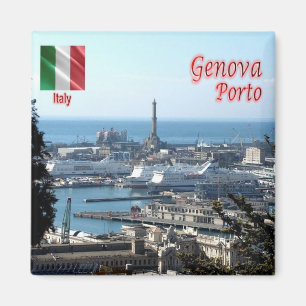 Aimant LGR150 GENOA PORT, Ligurie, Italie, Frigo