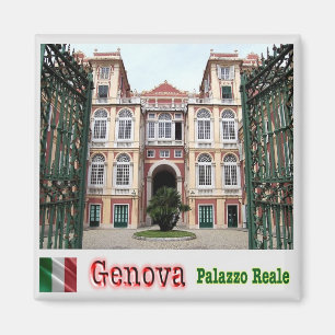 Aimant LGR153 GENOA Palais Royal, Italie, Frigo