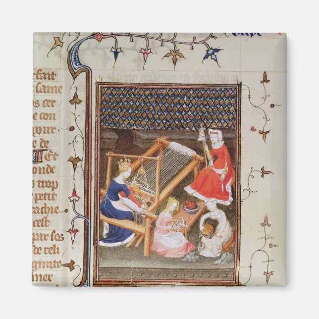 Aimant L'histoire de Gaia, de "De Claris Mulieribus" (Devant)