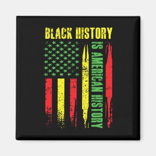Aimant L'histoire des Noirs est l'histoire américaine Mél