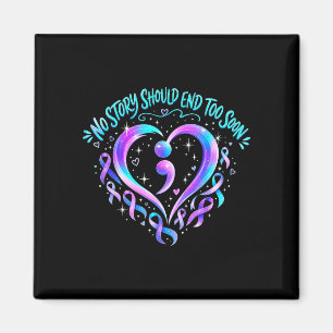 Aimant L'histoire doit se terminer par un point-virgule d