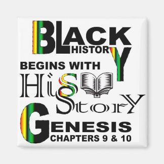 Aimant L'Histoire Magnet-Black Commence Avec HiStory©