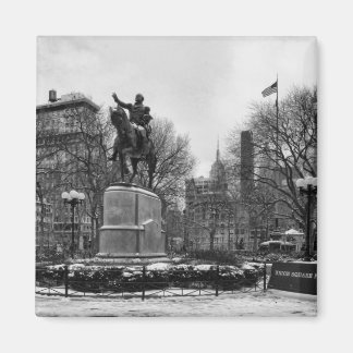 Aimant L'hiver dans le Carré de l'Union de New York 001 N