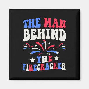 Aimant L'Homme Derrière Le Feu d'Artifice 4 Juillet Genre
