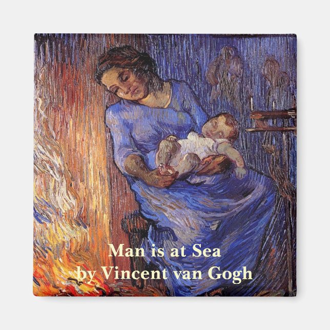 Aimant L'homme est en mer par Vincent van Gogh (Devant)