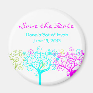 Aimant Liana Claire Bat mitzvah Enregistrer la date