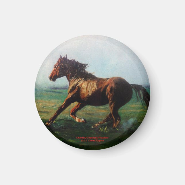 Aimant Libertad/Liberdade/Liberté (Devant)