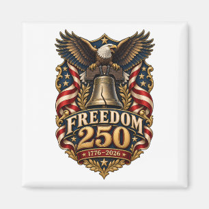 Aimant LIBERTÉ 250 Aigle de la Liberté 1776 2026 Patrioti