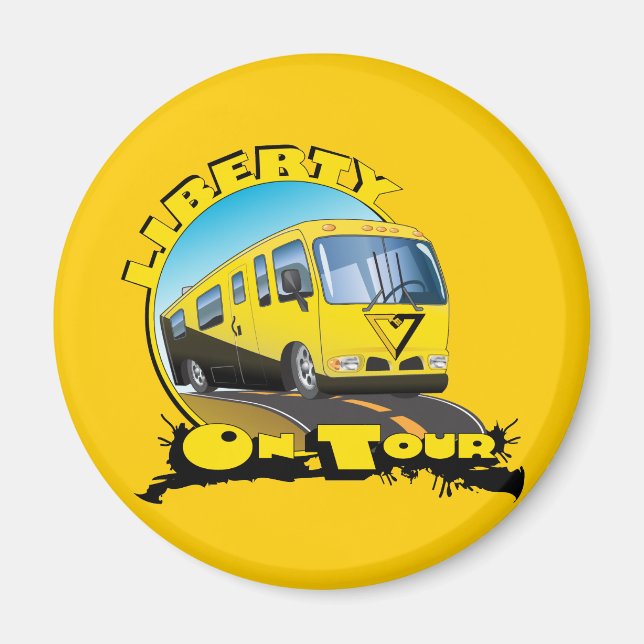 Aimant Liberté en tournée (Devant)