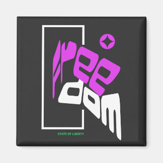 Aimant Liberté - État de liberté