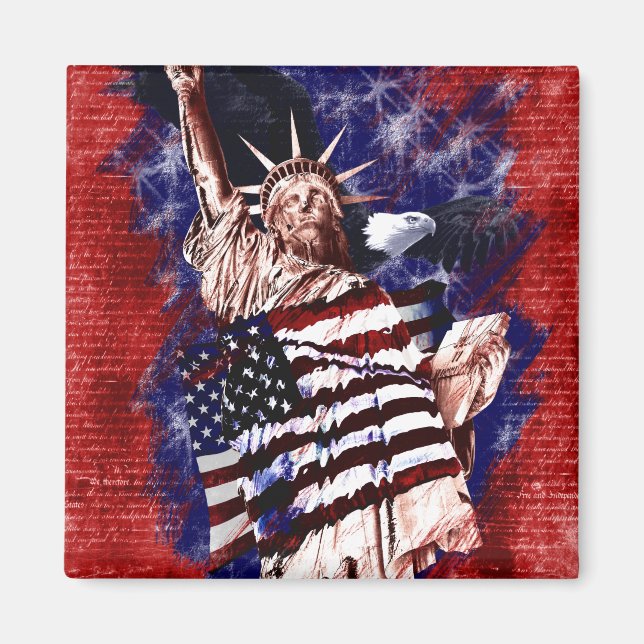 Aimant Liberté Pour Tous (Devant)