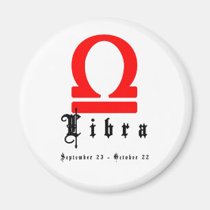 Aimant Libra, 23 septembre - 22 octobre