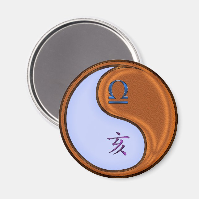 Aimant Libra & Wood Boar (Recto/Verso)