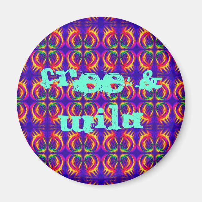 Aimant Libre et sauvage (Devant)