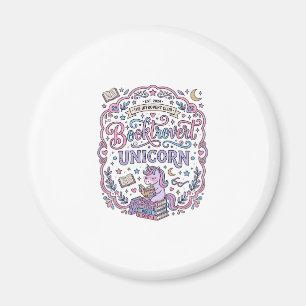 Aimant Licorne Booktrovert Licorne Amusant Cadeau Mignon