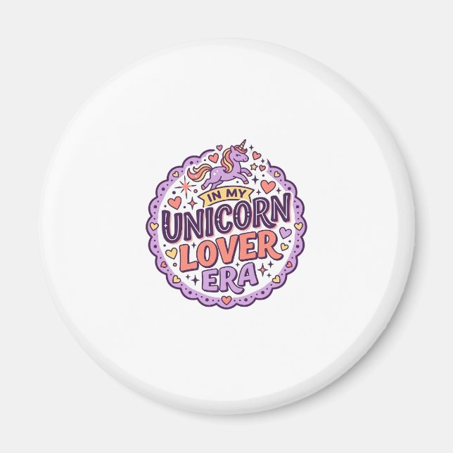 Aimant Licorne Dans Mon Ère d'Amant de Licorne Marchandis (Devant)