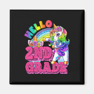 Aimant Licorne de brossage de deuxième année Enfants Bonj