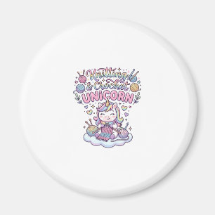 Aimant Licorne Tricot Crochet Licorne Typographie Adorabl