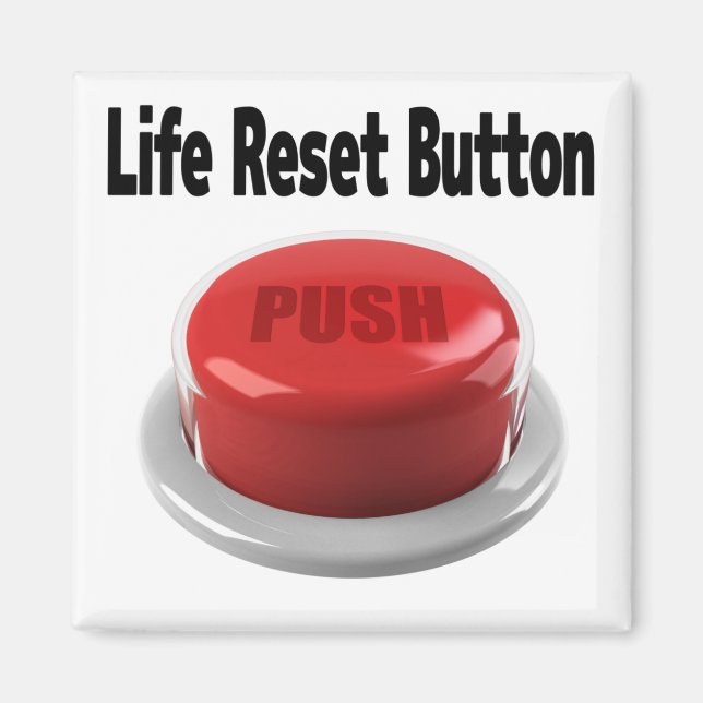 Aimant life Reset Button　push-button (Devant)