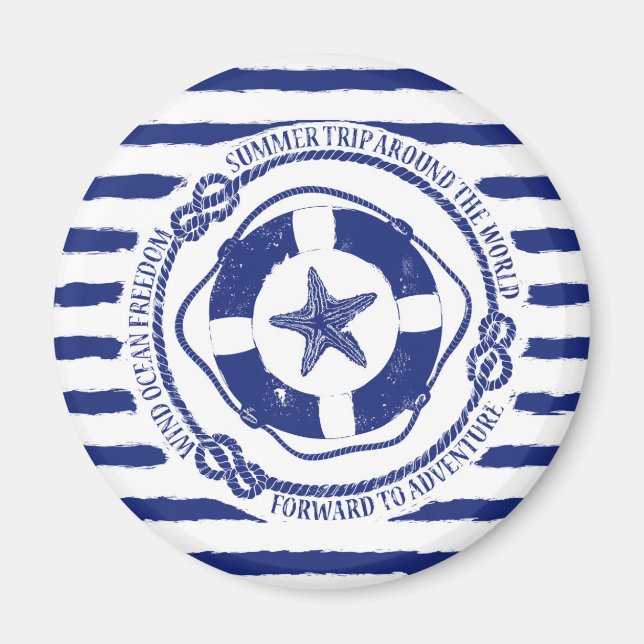 Aimant Lifebuoy Et Starfish (Devant)